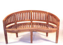 San Francisco Bench. Solid Teak Garden Furniture