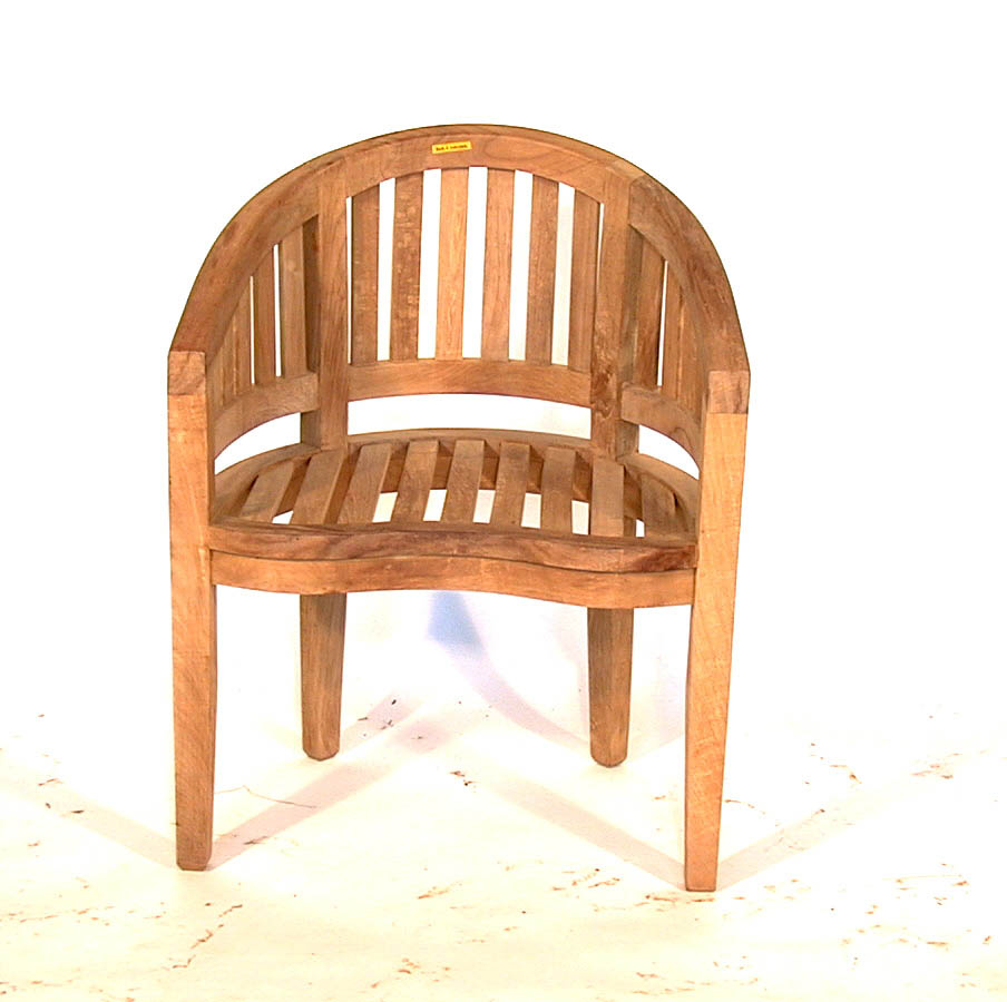 San Francisco Chair. Solid Teak Garden Furniture, Fireplace Mantels