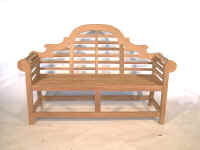 Marlboro Bench. Solid Teak Garden Furniture