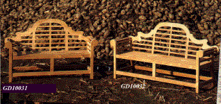 Marlboro Bench. Solid Teak Garden Furniture