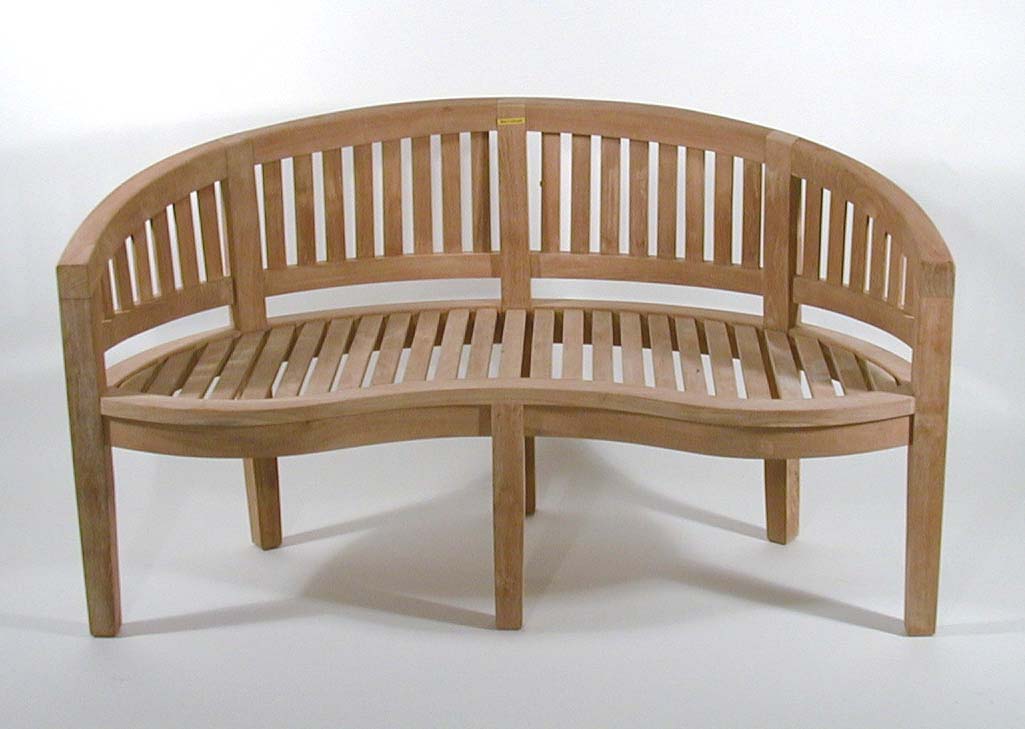 San Francisco Bench. Solid Teak Garden Furniture, Fireplace Mantels